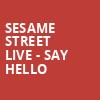 Sesame Street Live Say Hello, State Theatre, New Brunswick