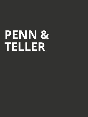 Penn Teller, State Theatre, New Brunswick