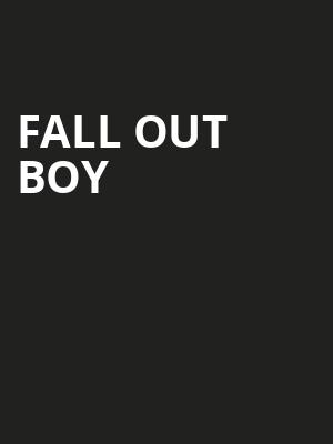 Fall Out Boy, PNC Bank Arts Center, New Brunswick
