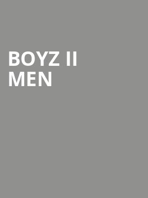 Boyz II Men, State Theatre, New Brunswick
