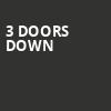 3 Doors Down, PNC Bank Arts Center, New Brunswick